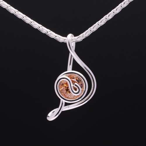 MOON ジルコニア橙