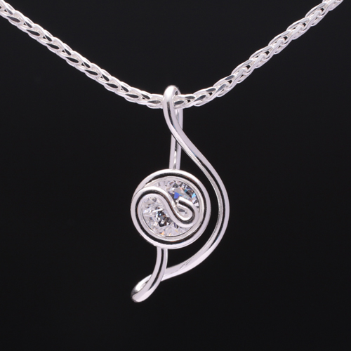 MOON ジルコニア白