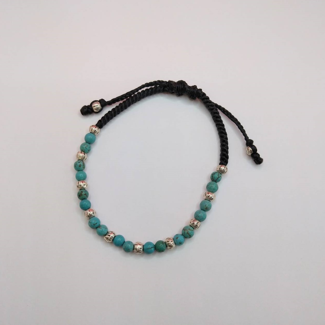 シルバー ターコイズ ブレスレット　WBL0923BK