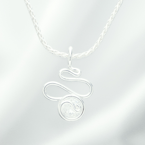 ジルコニアミニミニビッグウェーブ 白