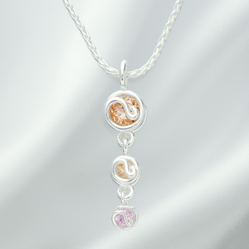 シューティングスター 橙 ピンク