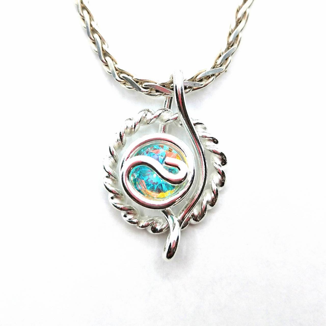 SP Snake Moon (虹) 「海」エメラルドグリーン タイプB