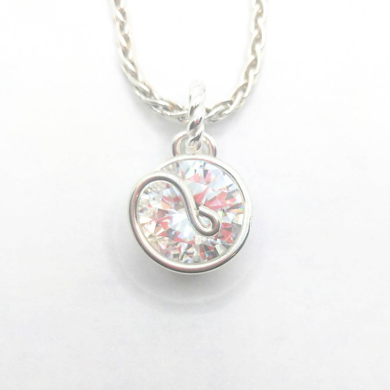 SP Snake Ocean CZ白 15mm