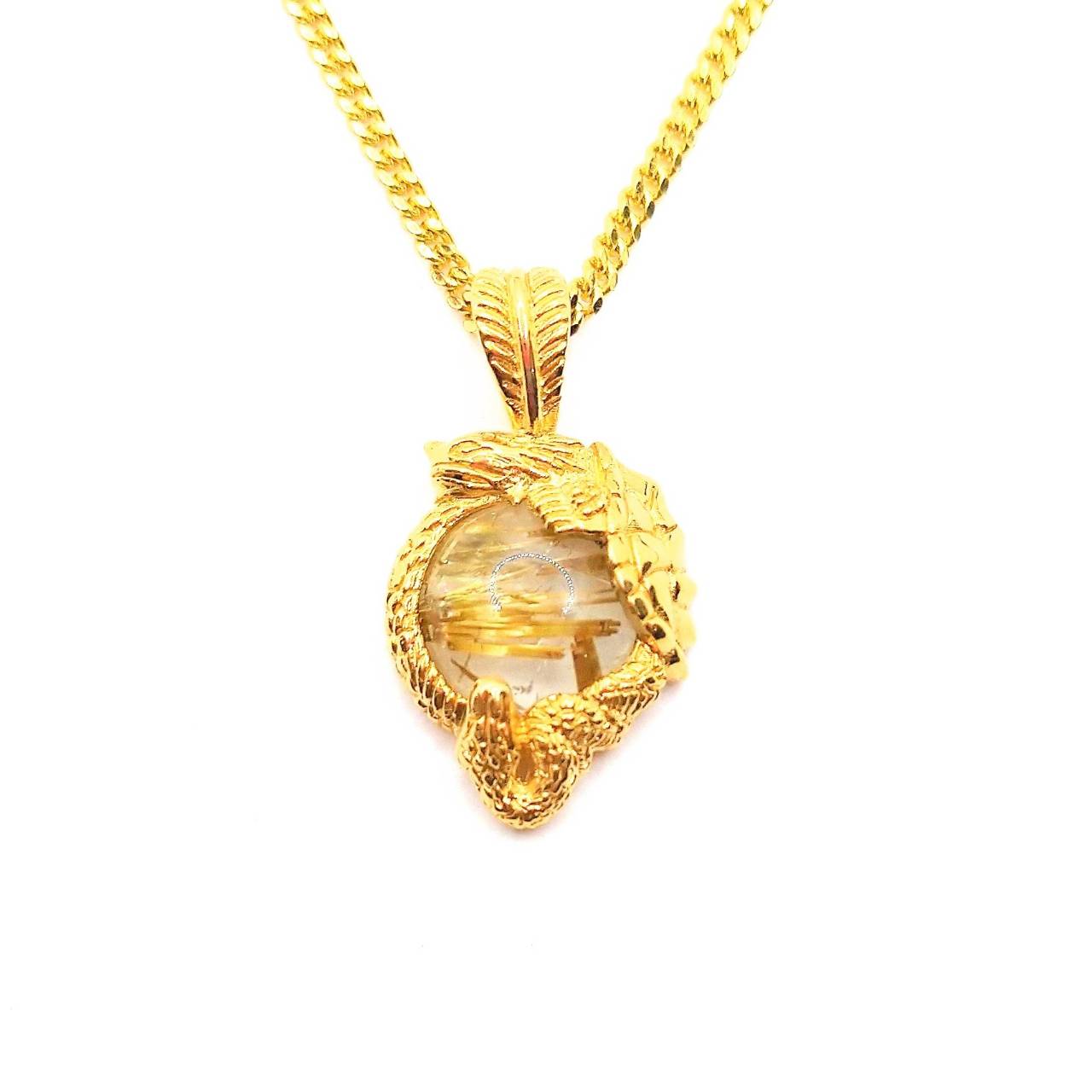 K18 玄武 ルチルクォーツ