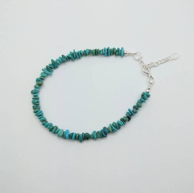シルバー ターコイズ ブレスレット　BL0404GTQ