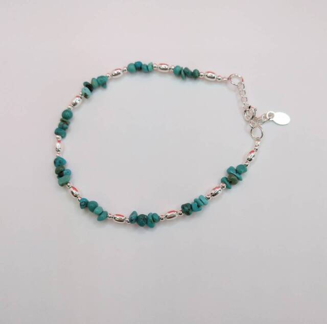 シルバー ターコイズ ブレスレット　BL0504TQ