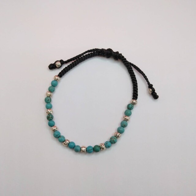 シルバー ターコイズ ブレスレット　WBL0923BK