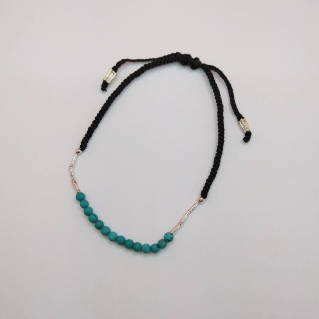 シルバー ターコイズ ブレスレット　WBL0944BK