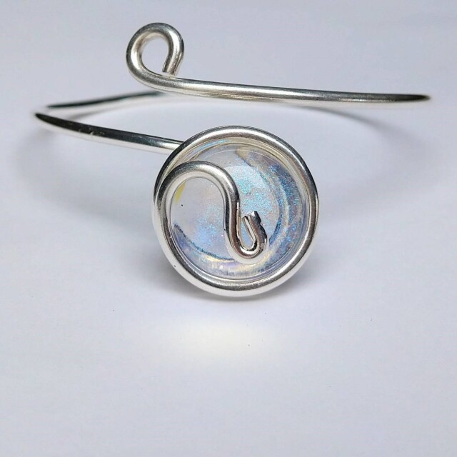 バングル　ダイクロ　クリア