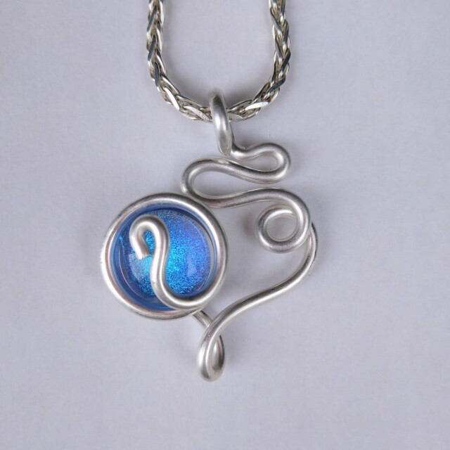 SP ハート ダイクロ ペールブルー