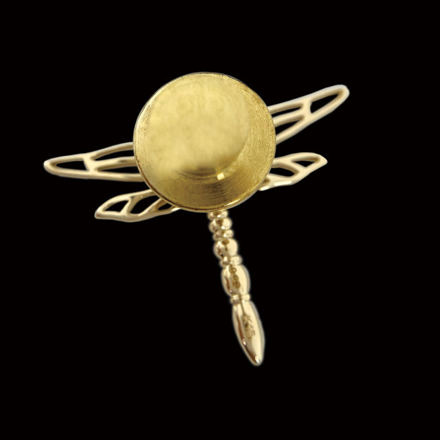 K18ドラゴンフライ ブローチ