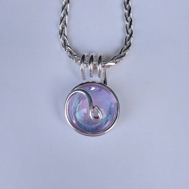 ミニチューブ　ダイクロ　ラベンダー