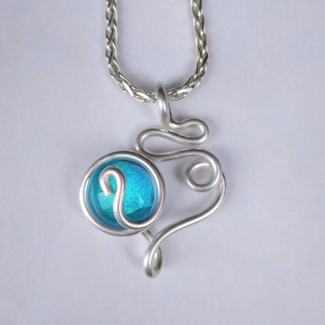 SP ハート ダイクロ スカイブルー