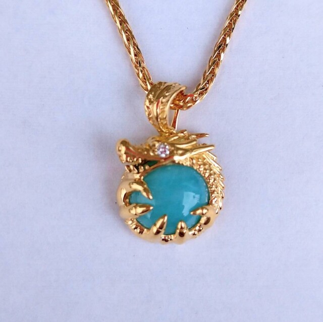 K18 ダイヤドラゴン ラリマー