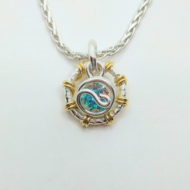 SP SUNRING 虹 「海」 エメラルドグリーン 龍鱗