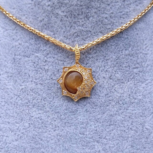 GGC K18 SUN&MOON Diamond サン＆ムーン ダイヤモンド