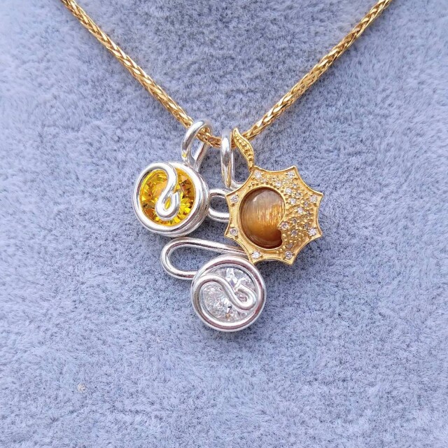 GGC K18 SUN&MOON Diamond サン＆ムーン ダイヤモンド