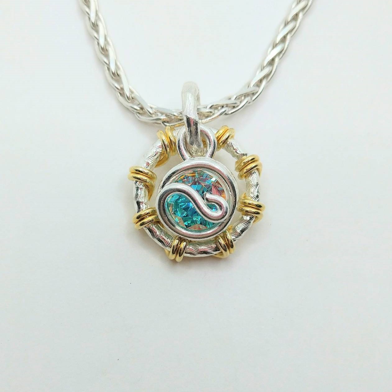 SP SUNRING 虹 「海」 エメラルドグリーン 龍鱗