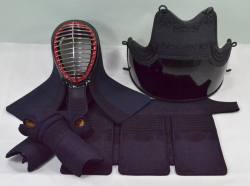 特選本格手刺防具セット　1.0～2.0分手刺　紺鹿革　Lサイズ