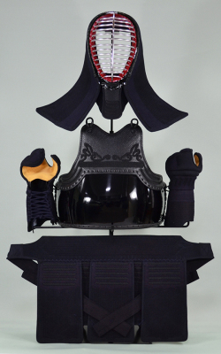 ６ミリナナメ織刺防具セット「飛鳥」 翼飾り