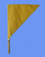 審判用品,タイマー旗,黄旗