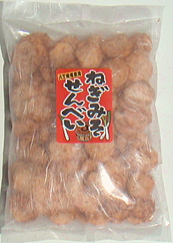 ねぎみそせんべい