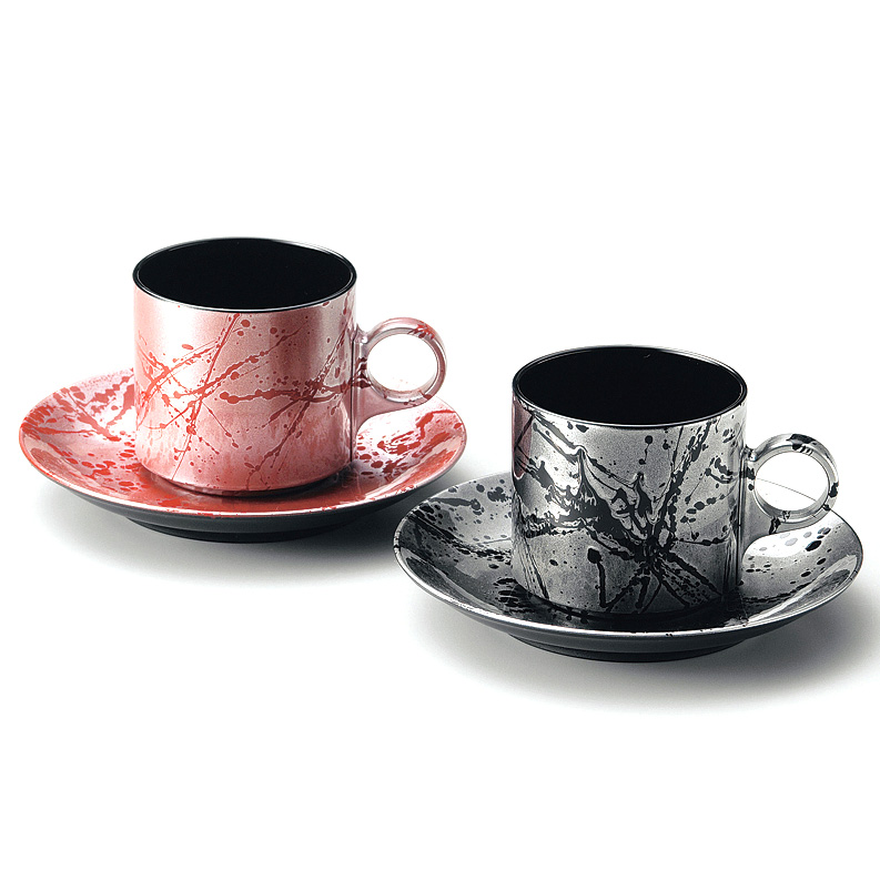 コーヒーカップ＆ソーサー フロー