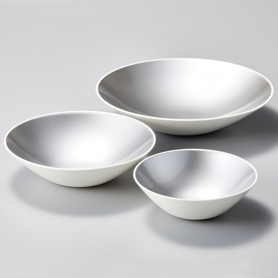 トリオボウル アイスシルバー/シフォンゴールド 3個セット 11-08301