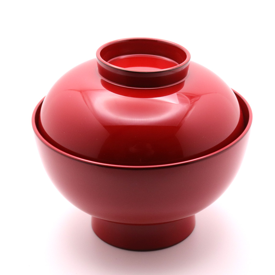 雑煮椀 朱