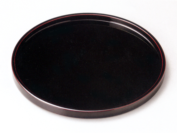 尺一丸盆  木製 漆塗り トレー（製造中止）