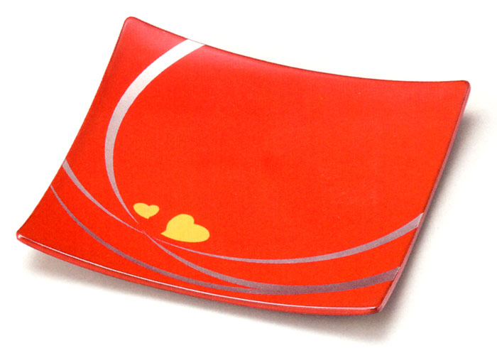 アラカルトプレート 絆  漆塗り 中皿（製造中止）