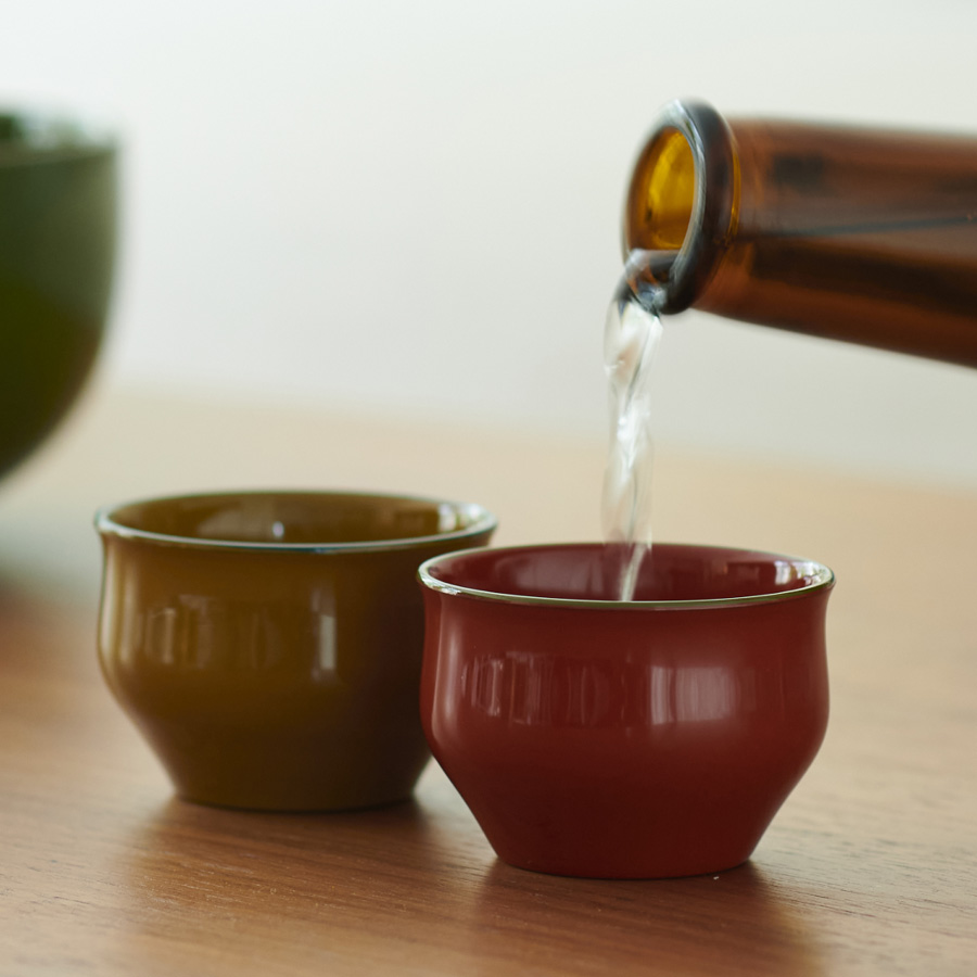 IRO-IRO 酒カップ 漆塗り（盃/酒杯/ぐい呑み） 漆器の井助