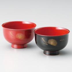 お手頃な夫婦椀|｜木粉と樹脂の成型品｜夫婦椀｜汁椀・大椀・ご飯椀