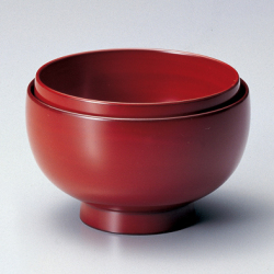 入れ子塗椀 入子椀 古代朱 漆塗り 12-04808 漆器の井助