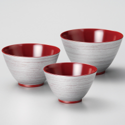 入れ子鉢・ボウルの大小セット｜鉢・ボウル・小鉢｜京都 漆塗り・漆器