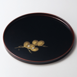 丸盆・丸トレイ｜お盆・トレイ｜京都 漆塗り・漆器販売 漆器の井助
