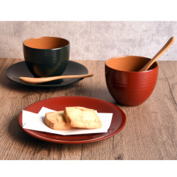 コーヒーカップ・ソーサー付き｜湯呑・カップ｜京都 漆塗り・漆器販売