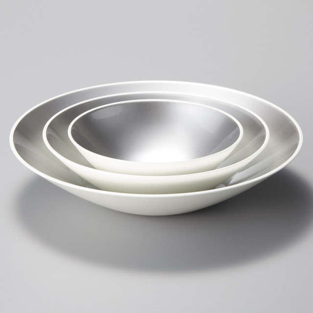 トリオボウル アイスシルバー/シフォンゴールド 3個セット 11-08301