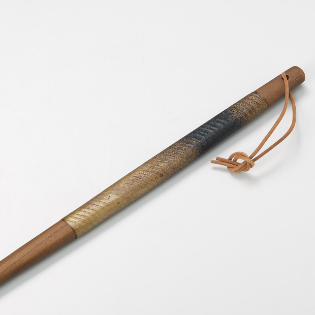 アート靴べら 和紙/錫金彩 木製 漆塗り 12-13705/13706 漆器の井助