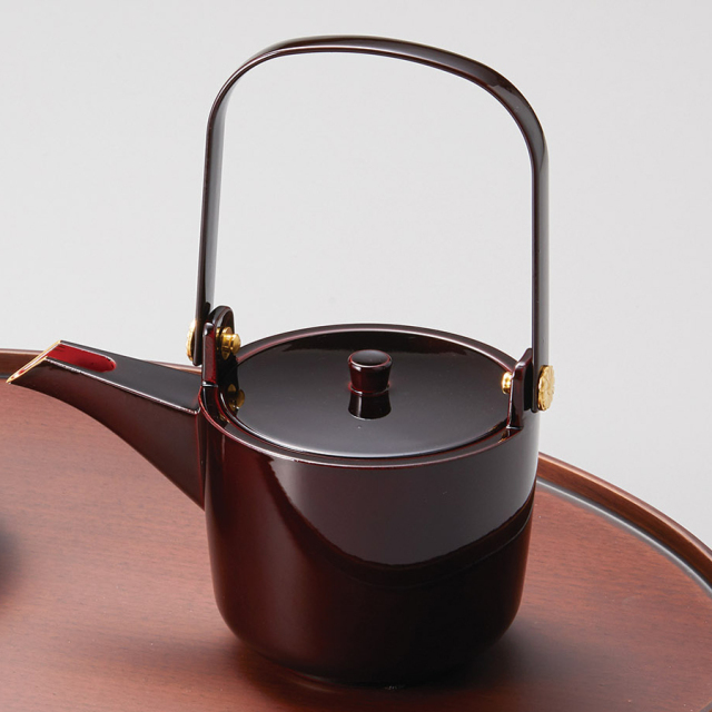 銚子 溜内朱【製造中止】 漆器の井助