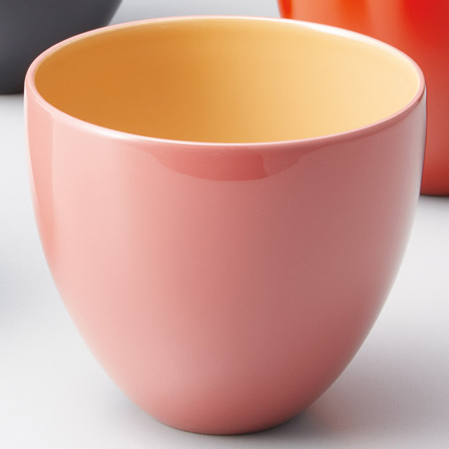 うるしカップ 朱/溜/洗朱/ブルー/ピンク 内白 漆塗り 漆器の井助