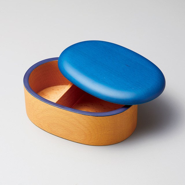 ランチBOX 仕切り付き standard/爽 弁当箱 木製 漆器の井助