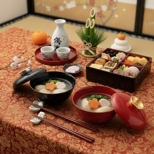 ペア椀 金銀 漆塗り ペアの蓋付きのお椀 12-03702 漆器の井助