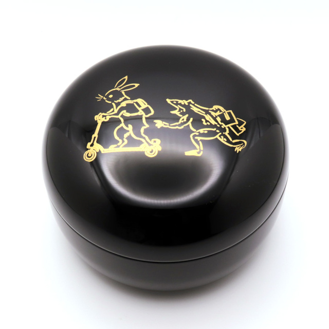 ボンボニエール　モダン鳥獣戯画