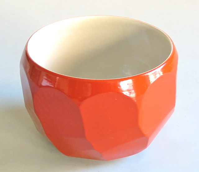 陶漆カフェボウル 漆塗り（製造中止） 漆器の井助