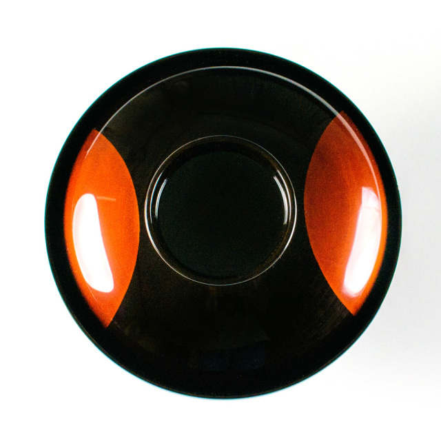 雑煮椀日月白檀