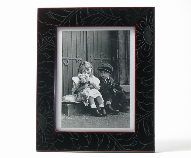 木製フォトスタンド 漆塗り（製造中止） 漆器の井助