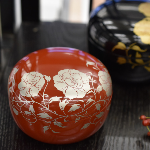 ボンボニエール華唐草朱