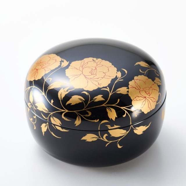 ボヘミアMoserモーゼル　キャンデイ小菓子入れ　金彩入りボンボニエール ボヘミアMoserモーゼル キャンデイ小菓子入れ 金彩入りボンボ