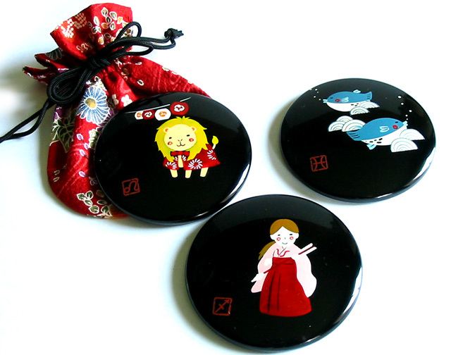 USAGIYA 高級漆器 コンパクト 月影 USAGIYA 高級漆器 コンパクト 月影